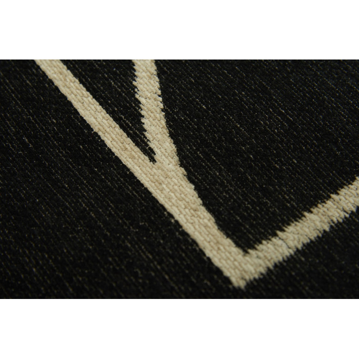Alfombra SIGNET BLACK (Art Deco Collection)